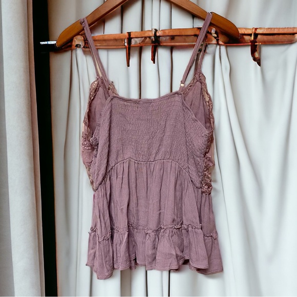 Rue21 Purple Lace Flowy Tank Top NWOT - Picture 6 of 8